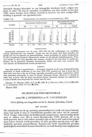 Eerste pagina van het artikel zoals het is gepubliceerd in het tijdschrift