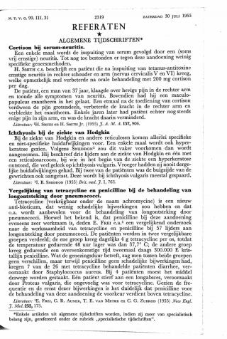 Eerste pagina van het artikel zoals het is gepubliceerd in het tijdschrift