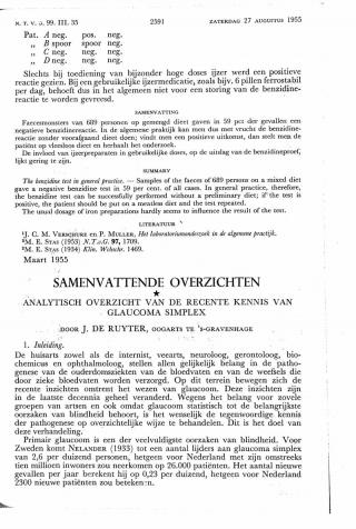 Eerste pagina van het artikel zoals het is gepubliceerd in het tijdschrift