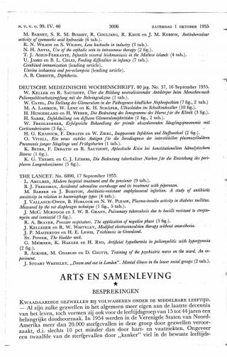 Eerste pagina van het artikel zoals het is gepubliceerd in het tijdschrift