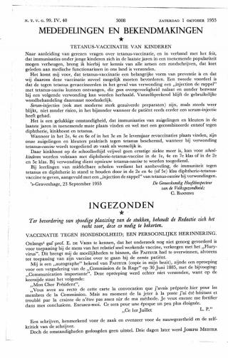 Eerste pagina van het artikel zoals het is gepubliceerd in het tijdschrift