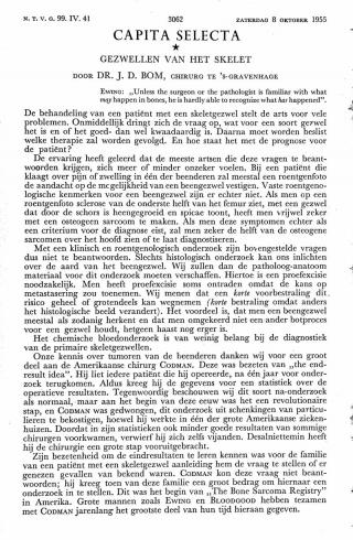 Eerste pagina van het artikel zoals het is gepubliceerd in het tijdschrift