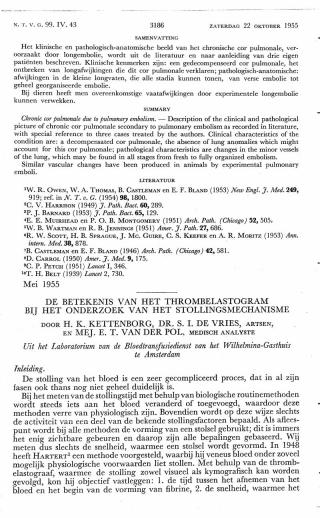 Eerste pagina van het artikel zoals het is gepubliceerd in het tijdschrift