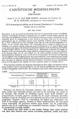 Eerste pagina van het artikel zoals het is gepubliceerd in het tijdschrift