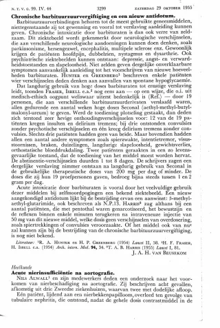 Eerste pagina van het artikel zoals het is gepubliceerd in het tijdschrift