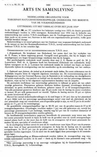Eerste pagina van het artikel zoals het is gepubliceerd in het tijdschrift