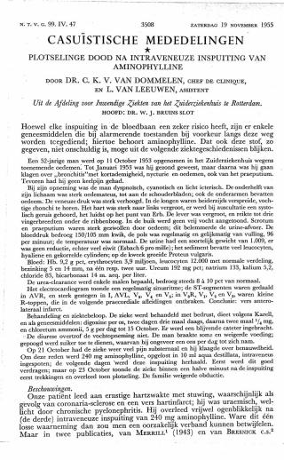 Eerste pagina van het artikel zoals het is gepubliceerd in het tijdschrift