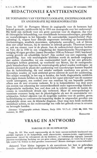 Eerste pagina van het artikel zoals het is gepubliceerd in het tijdschrift