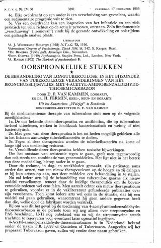 Eerste pagina van het artikel zoals het is gepubliceerd in het tijdschrift