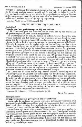 Eerste pagina van het artikel zoals het is gepubliceerd in het tijdschrift