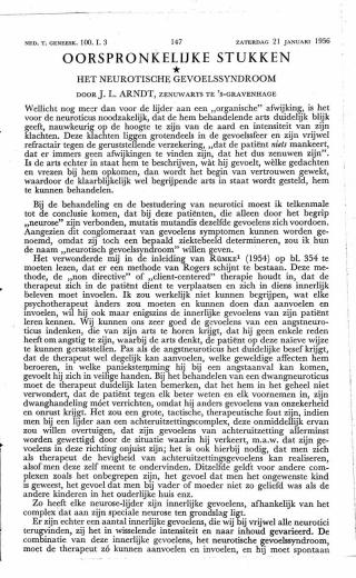 Eerste pagina van het artikel zoals het is gepubliceerd in het tijdschrift