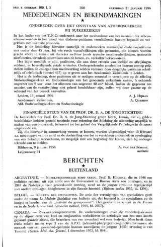 Eerste pagina van het artikel zoals het is gepubliceerd in het tijdschrift