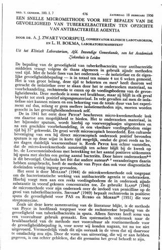 Eerste pagina van het artikel zoals het is gepubliceerd in het tijdschrift