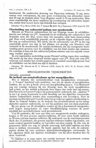 Eerste pagina van het artikel zoals het is gepubliceerd in het tijdschrift