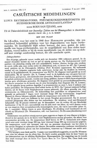 Eerste pagina van het artikel zoals het is gepubliceerd in het tijdschrift