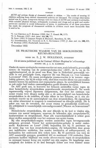 Eerste pagina van het artikel zoals het is gepubliceerd in het tijdschrift