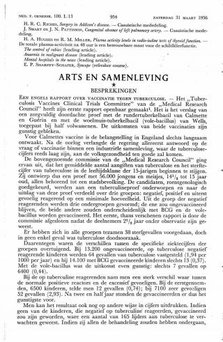 Eerste pagina van het artikel zoals het is gepubliceerd in het tijdschrift