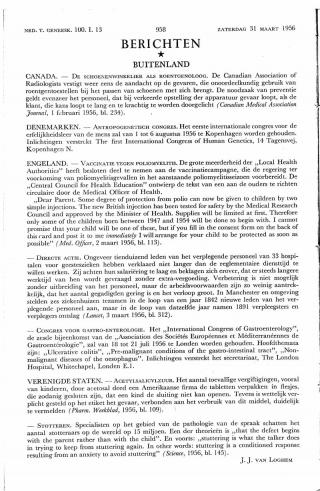 Eerste pagina van het artikel zoals het is gepubliceerd in het tijdschrift