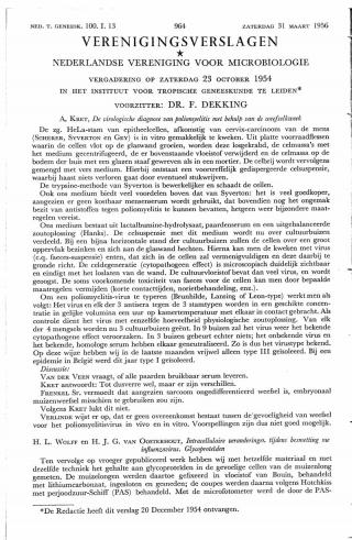 Eerste pagina van het artikel zoals het is gepubliceerd in het tijdschrift