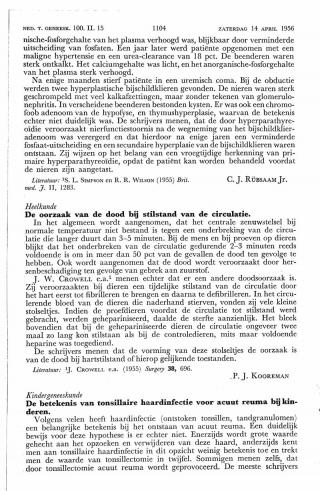 Eerste pagina van het artikel zoals het is gepubliceerd in het tijdschrift