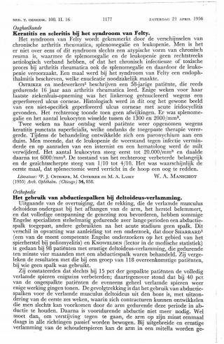 Eerste pagina van het artikel zoals het is gepubliceerd in het tijdschrift
