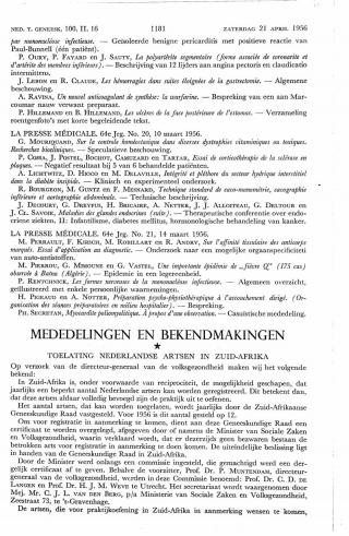 Eerste pagina van het artikel zoals het is gepubliceerd in het tijdschrift