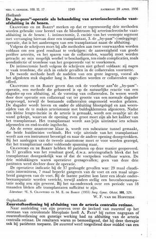 Eerste pagina van het artikel zoals het is gepubliceerd in het tijdschrift