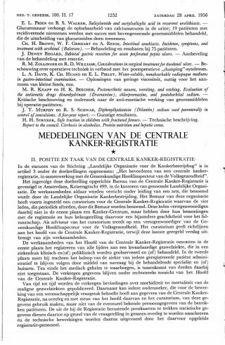 Eerste pagina van het artikel zoals het is gepubliceerd in het tijdschrift