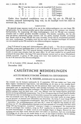 Eerste pagina van het artikel zoals het is gepubliceerd in het tijdschrift