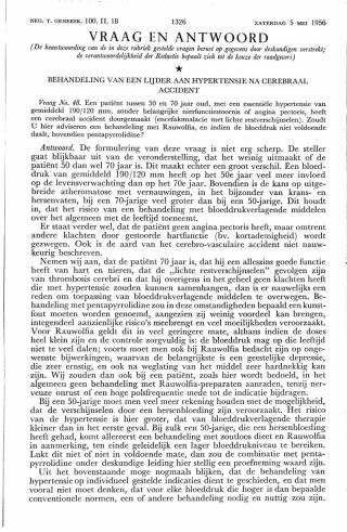 Eerste pagina van het artikel zoals het is gepubliceerd in het tijdschrift