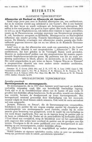 Eerste pagina van het artikel zoals het is gepubliceerd in het tijdschrift