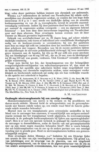 Eerste pagina van het artikel zoals het is gepubliceerd in het tijdschrift