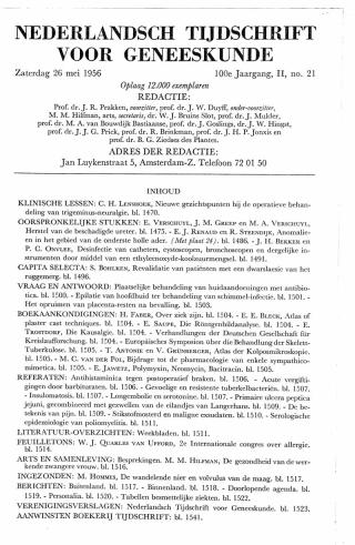 Eerste pagina van het artikel zoals het is gepubliceerd in het tijdschrift