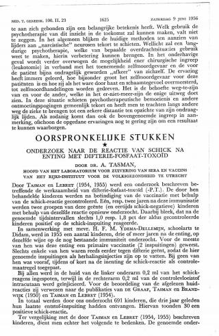 Eerste pagina van het artikel zoals het is gepubliceerd in het tijdschrift