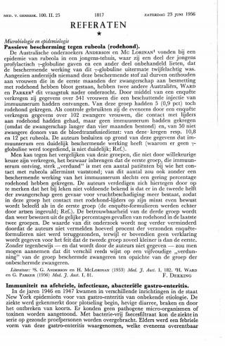 Eerste pagina van het artikel zoals het is gepubliceerd in het tijdschrift