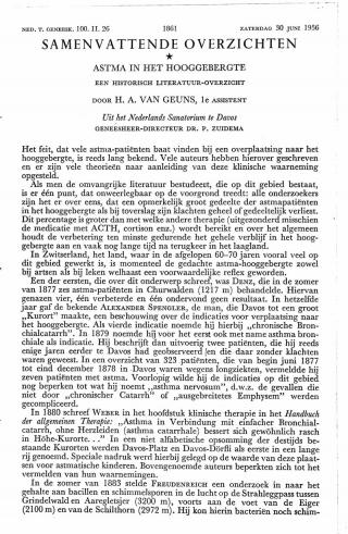 Eerste pagina van het artikel zoals het is gepubliceerd in het tijdschrift