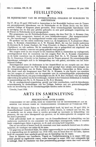 Eerste pagina van het artikel zoals het is gepubliceerd in het tijdschrift