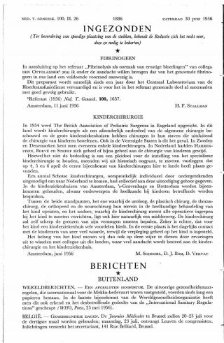 Eerste pagina van het artikel zoals het is gepubliceerd in het tijdschrift