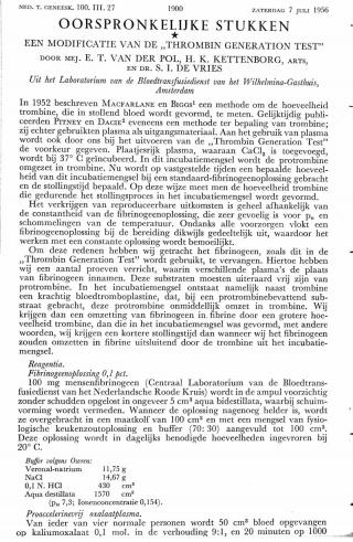 Eerste pagina van het artikel zoals het is gepubliceerd in het tijdschrift