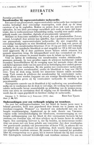 Eerste pagina van het artikel zoals het is gepubliceerd in het tijdschrift