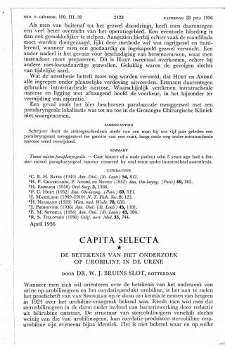 Eerste pagina van het artikel zoals het is gepubliceerd in het tijdschrift