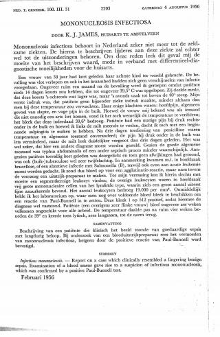 Eerste pagina van het artikel zoals het is gepubliceerd in het tijdschrift