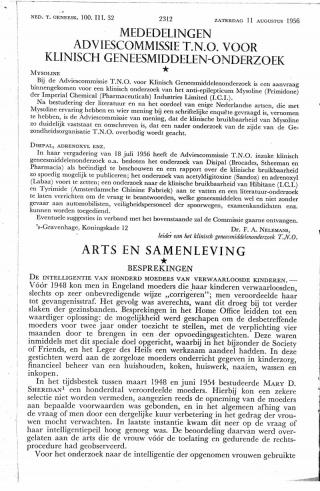 Eerste pagina van het artikel zoals het is gepubliceerd in het tijdschrift