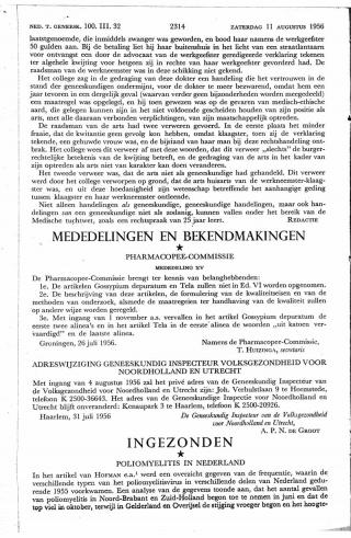 Eerste pagina van het artikel zoals het is gepubliceerd in het tijdschrift