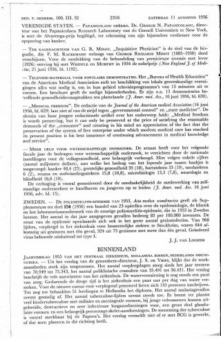 Eerste pagina van het artikel zoals het is gepubliceerd in het tijdschrift