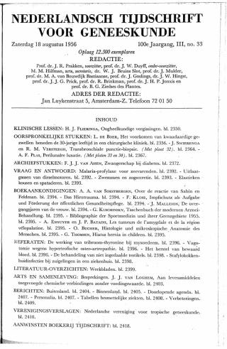 Eerste pagina van het artikel zoals het is gepubliceerd in het tijdschrift