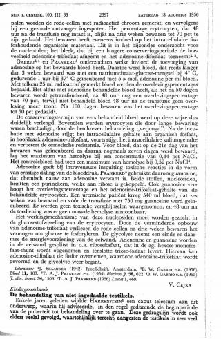 Eerste pagina van het artikel zoals het is gepubliceerd in het tijdschrift