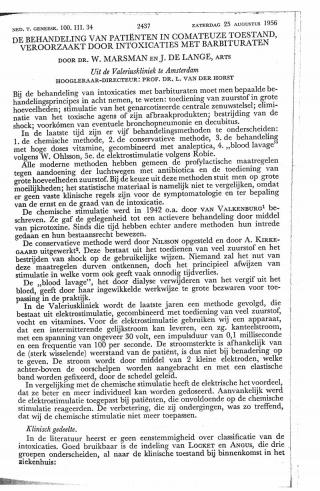 Eerste pagina van het artikel zoals het is gepubliceerd in het tijdschrift