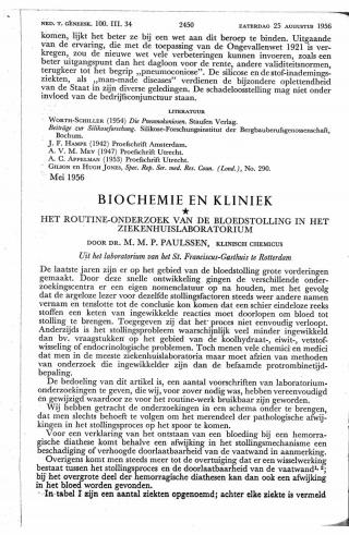 Eerste pagina van het artikel zoals het is gepubliceerd in het tijdschrift