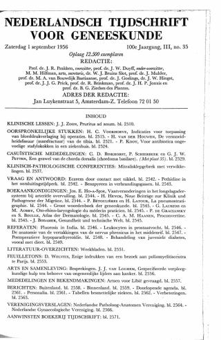 Eerste pagina van het artikel zoals het is gepubliceerd in het tijdschrift